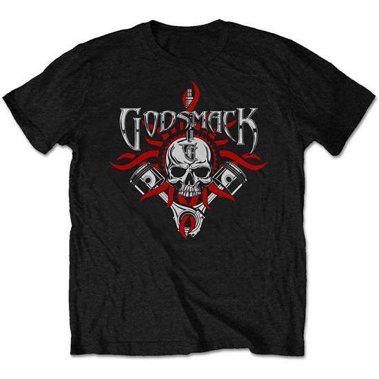 T-Shirt - Godsmack - Chrome Pistons-Metalomania