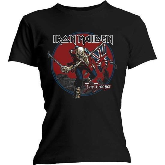T-Shirt - Iron Maiden - Trooper Red Sky - Lady-Metalomania