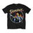 T-Shirt - Jimi Hendrix - Script Circle-Metalomania