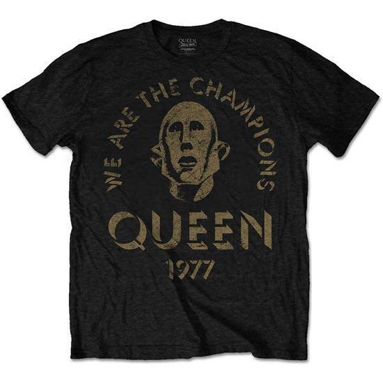 T-Shirt - Queen - We Are The Champions-Metalomania