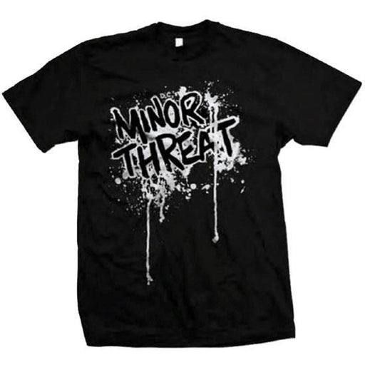 T-Shirt - Minor Threat - Drips - Logo-Metalomania