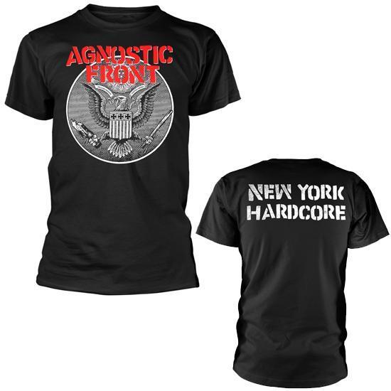 T-Shirt - Agnostic Front - Against All Eagle-Metalomania