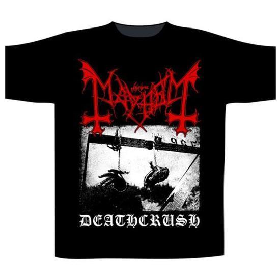 T-Shirt - Mayhem - Deathcrush - Black-Metalomania