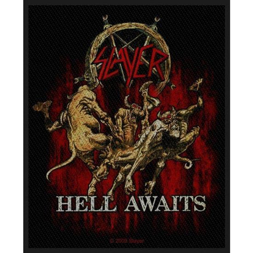 Patch - Slayer - Hell Awaits-Metalomania