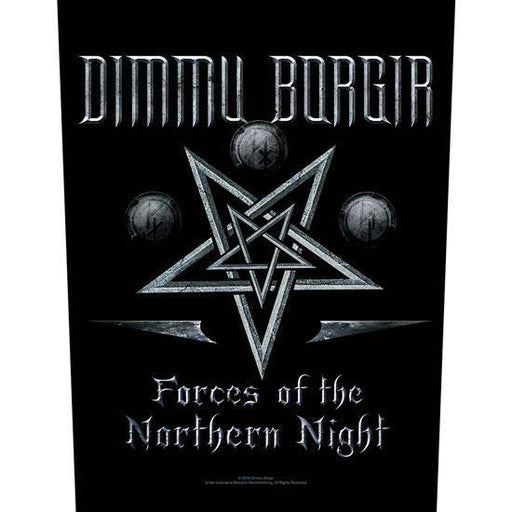 Back Patch - Dimmu Borgir - Forces of the Northern Night-Metalomania