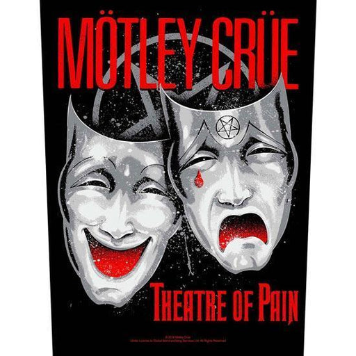 Back Patch - Motley Crue - Theatre of Pain-Metalomania
