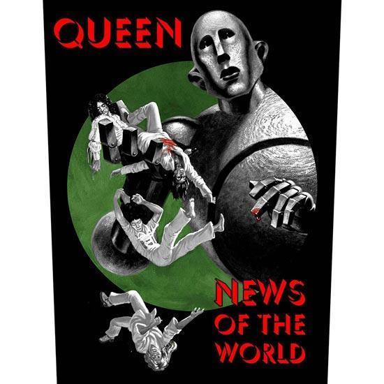 Back Patch - Queen - News of the World-Metalomania