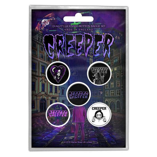 Button Badge Set - Creeper - Eternity In Your Arms