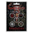 Button Badge Set - Iron Maiden - Senjutsu