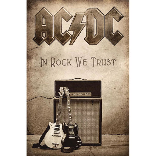 Deluxe Flag - ACDC - In Rock We Trust