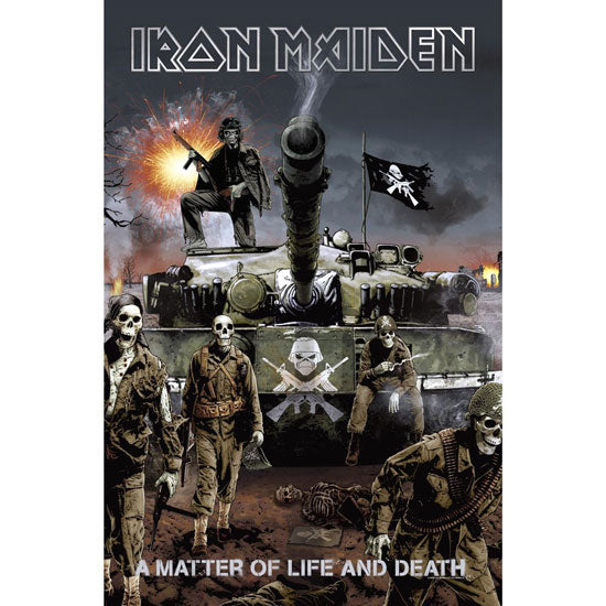 Deluxe Flag - Iron Maiden - A Matter of Life and Death