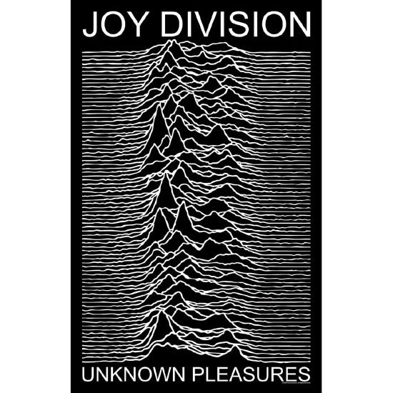 Deluxe Flag - Joy Division - Unknown Pleasures