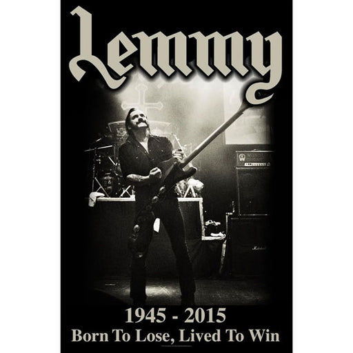 Deluxe Flag - Motorhead - Lemmy - Lived to Win