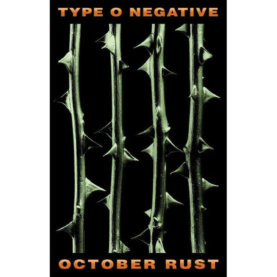 Type O Negative - October Rust (B&C) Long Sleeve Black T-Shirt 