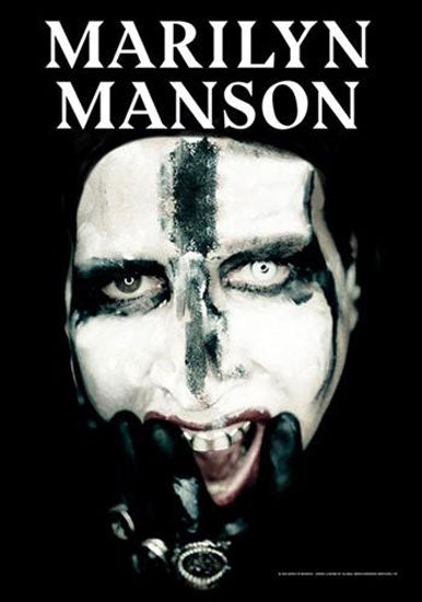 Flag - Marilyn Manson - Big Face