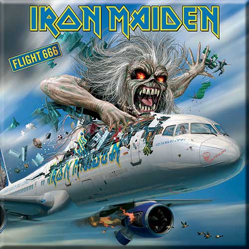 Fridge Magnet - Iron Maiden - Flight 666