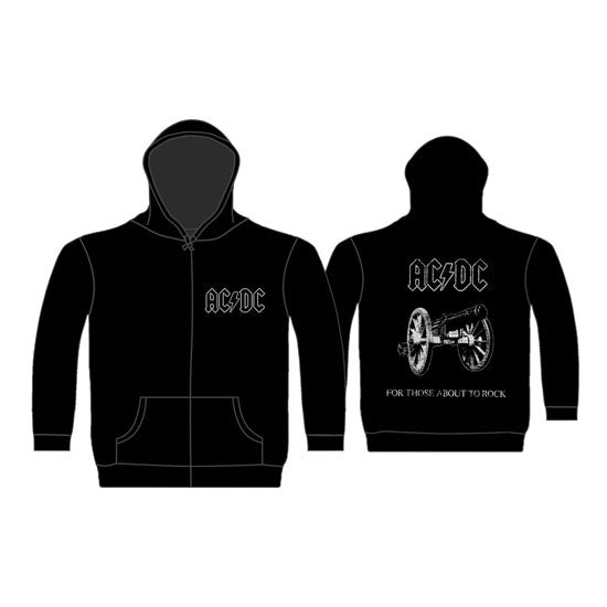 Hoodie - AC/DC - For Those About to Rock - Zip