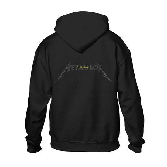 Hoodie - Metallica - 72 Seasons Charred Logo - Pullover | Rock, Heavy ...