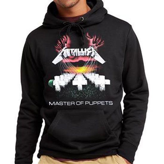 Hoodie - Metallica - Master of Puppets - Front Print Only - Pullover