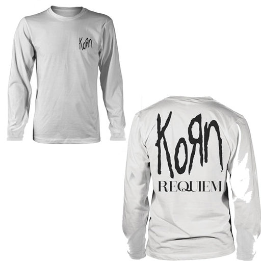 Long Sleeves - Korn - Requiem - Logo Pocket - White