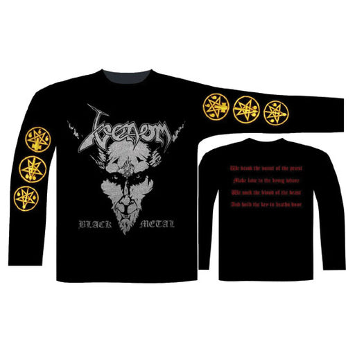 Long Sleeves - Venom - Black Metal