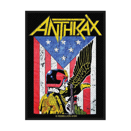 Patch - Anthrax - Judge Dredd