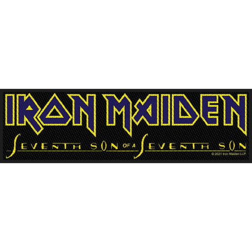 Patch - Iron Maiden - Seventh Son Logo - Strip