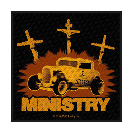 Patch - Ministry - Jesus Built My Hotrod