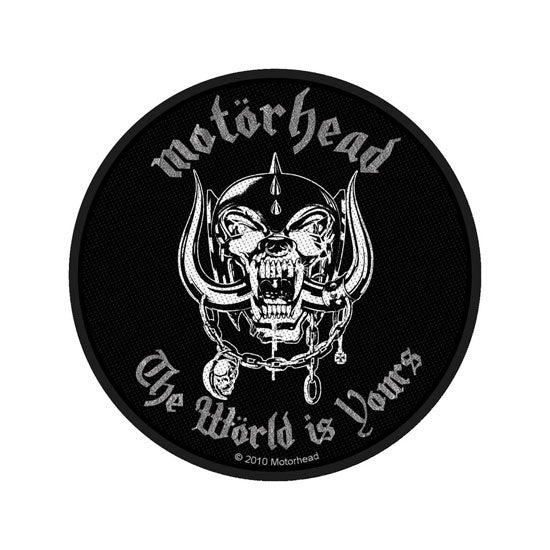 Patch - Motorhead - The World Is Yours - Round