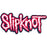 Patch - Slipknot - White Logo With Red Border - Cut Out