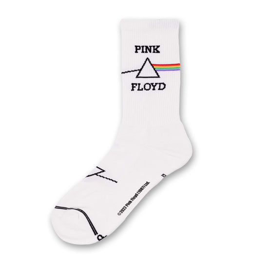Short Crew Socks - Pink Floyd - Dark Side of the Moon - White