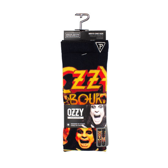 Special Edition - Dye Sublimation Socks - Ozzy Osbourne - Prince of Darkness - Package