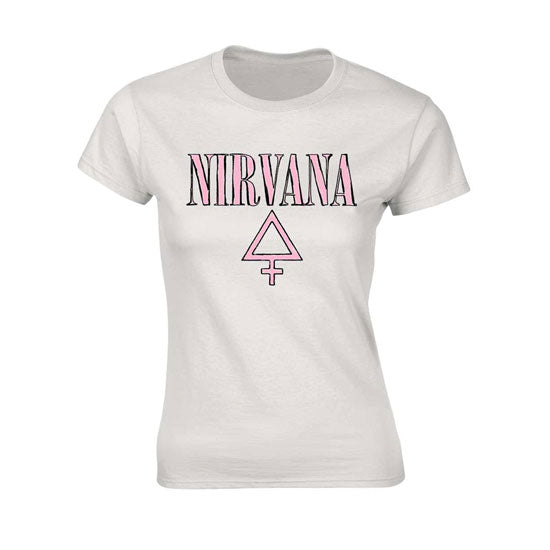 T-Shirt - Nirvana - Femme - White - Lady