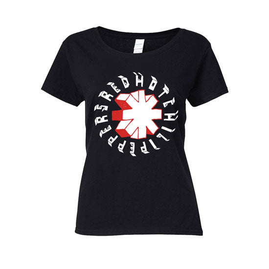 T-Shirt - Red Hot Chili Peppers - Hand Drawn - Lady