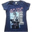 T-Shirt - ACDC - Dirty Deeds Done Dirt Cheap - Vintage - Navy Blue - Lady