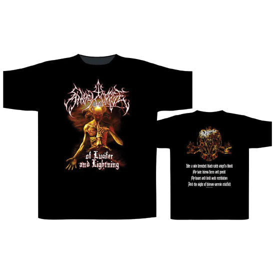 T-Shirt - Angelcorpse - Of Lucifer and Lightning