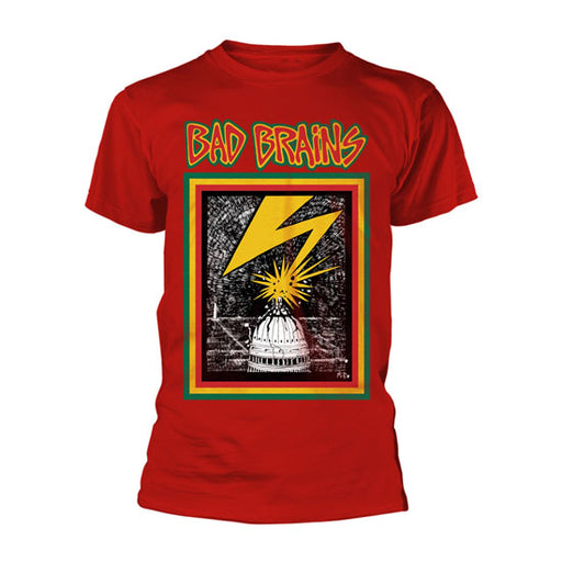 Bad Brains Capitol Logo YELLOW T-Shirt + Coolie (XL) 