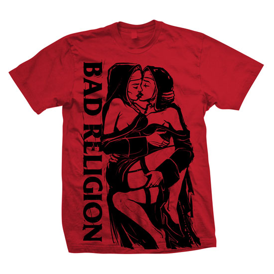 T-Shirt - Bad Religion - Naughty Nuns - Red