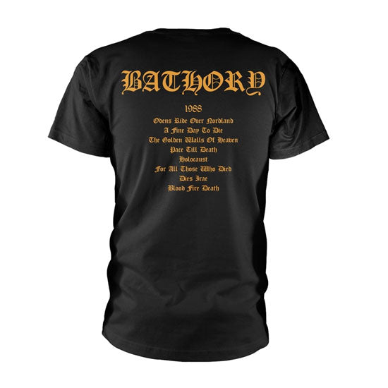 T-Shirt - Bathory - Blood Fire Death V2 - Back