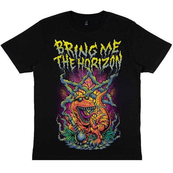 T-Shirt - Bring Me The Horizon - Smoking Dinosaur