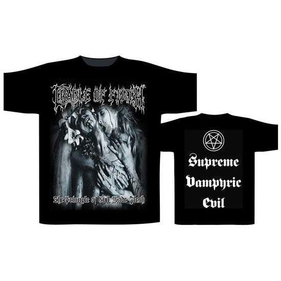 T-Shirt - Cradle of Filth - Supreme Vampiric Evil - Back Print