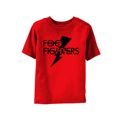 T-Shirt - Foo Fighters - Logo - Red - Kids