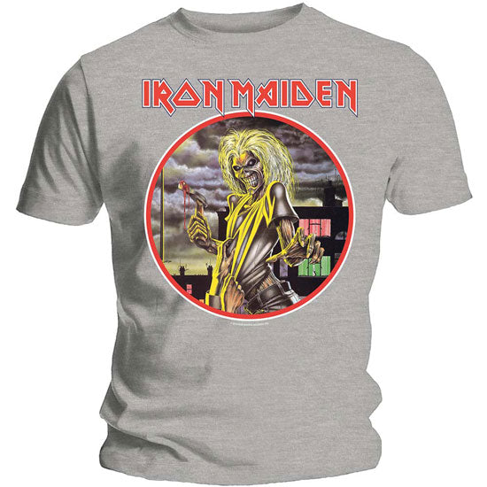 T-Shirt - Iron Maiden - Killers Circle - Heather Grey | Rock