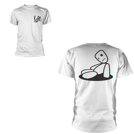 T-Shirt - Korn - Issues Doll 3D - White