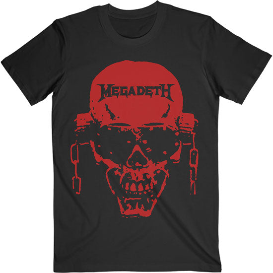 T-Shirt - Megadeth - Vic Hi-Contrast Red