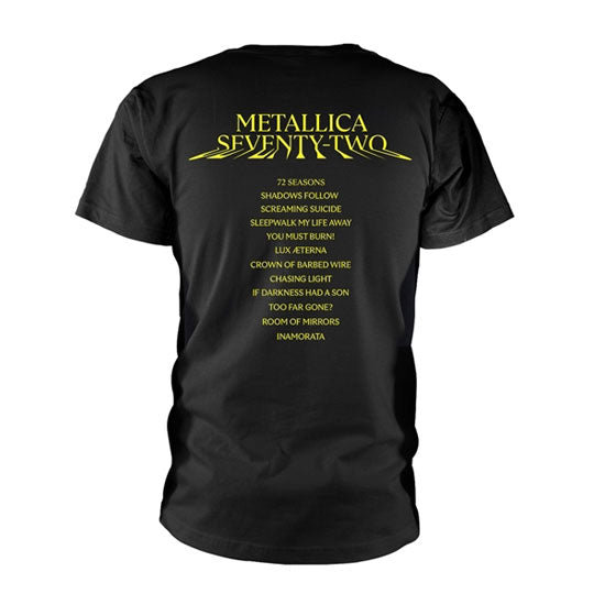 T-Shirt - Metallica - 72 Seasons Square Cover