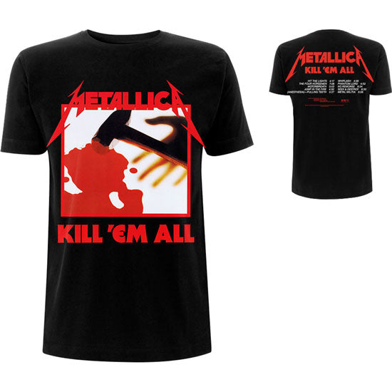 T-Shirt - Metallica - Kill 'Em All Tracks