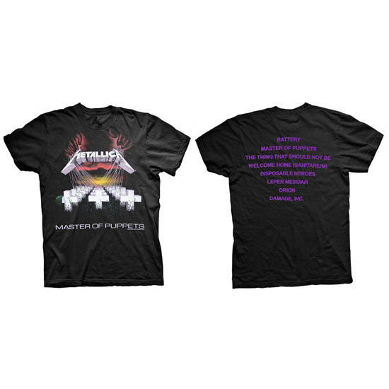 T-Shirt - Metallica - Master of Puppets - With Back Print