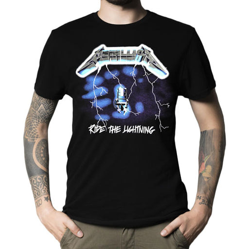 T-Shirt - Metallica - Ride the Lightning - Front Print Only