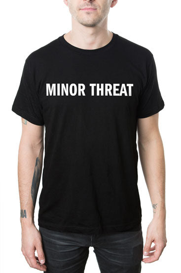 T-Shirt - Minor Threat - Just A Tee - Front Model